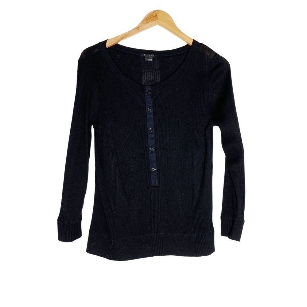 Theory | Rib Knit Long sleeve Top